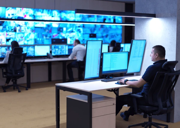 central receptora de alarmas